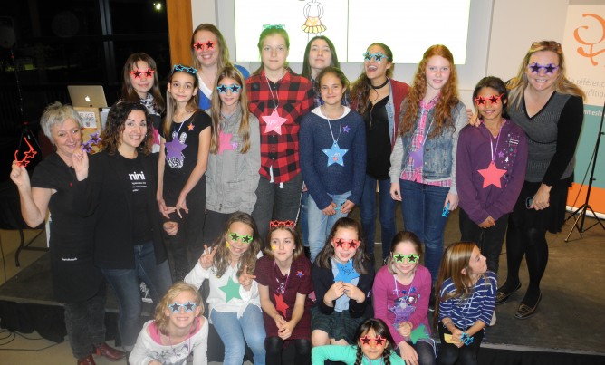 On célèbre la Journée internationale des filles à Sainte-Adèle !